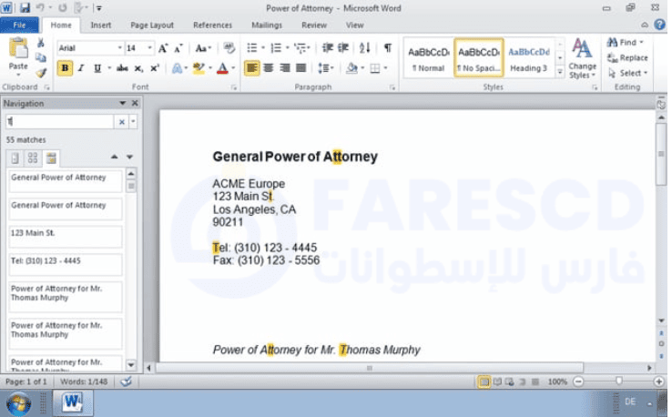 تحميل اوفيس 2010 عربي مفعل مدى الحياة ميديا فاير